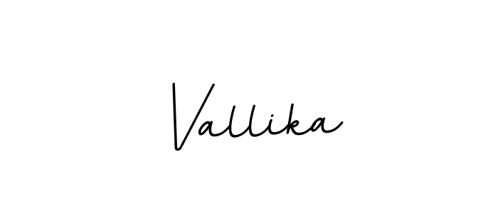 You should practise on your own different ways (BallpointsItalic-DORy9) to write your name (Vallika) in signature. don't let someone else do it for you. Vallika signature style 11 images and pictures png