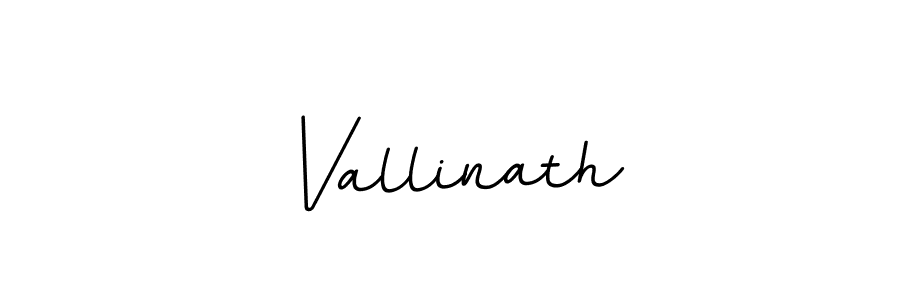 You should practise on your own different ways (BallpointsItalic-DORy9) to write your name (Vallinath) in signature. don't let someone else do it for you. Vallinath signature style 11 images and pictures png