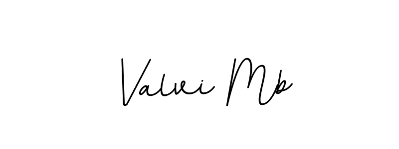 It looks lik you need a new signature style for name Valvi Mb. Design unique handwritten (BallpointsItalic-DORy9) signature with our free signature maker in just a few clicks. Valvi Mb signature style 11 images and pictures png