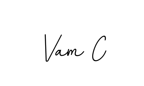 Also we have Vam C name is the best signature style. Create professional handwritten signature collection using BallpointsItalic-DORy9 autograph style. Vam C signature style 11 images and pictures png