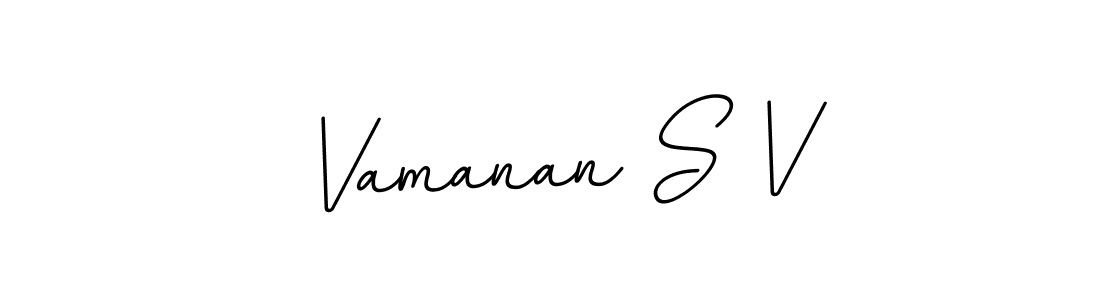 Similarly BallpointsItalic-DORy9 is the best handwritten signature design. Signature creator online .You can use it as an online autograph creator for name Vamanan S V. Vamanan S V signature style 11 images and pictures png