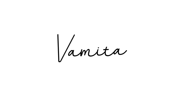 Vamita stylish signature style. Best Handwritten Sign (BallpointsItalic-DORy9) for my name. Handwritten Signature Collection Ideas for my name Vamita. Vamita signature style 11 images and pictures png