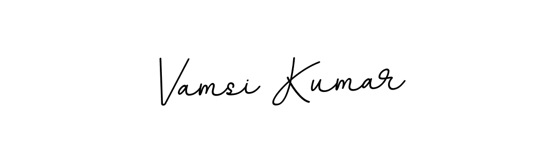 Design your own signature with our free online signature maker. With this signature software, you can create a handwritten (BallpointsItalic-DORy9) signature for name Vamsi Kumar. Vamsi Kumar signature style 11 images and pictures png