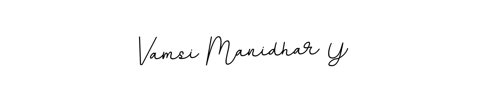 How to make Vamsi Manidhar Y signature? BallpointsItalic-DORy9 is a professional autograph style. Create handwritten signature for Vamsi Manidhar Y name. Vamsi Manidhar Y signature style 11 images and pictures png