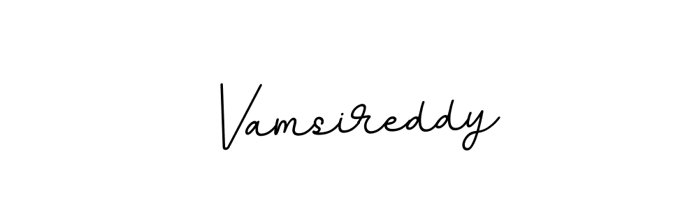 It looks lik you need a new signature style for name Vamsireddy. Design unique handwritten (BallpointsItalic-DORy9) signature with our free signature maker in just a few clicks. Vamsireddy signature style 11 images and pictures png