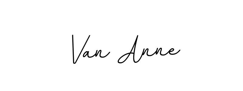 Van Anne stylish signature style. Best Handwritten Sign (BallpointsItalic-DORy9) for my name. Handwritten Signature Collection Ideas for my name Van Anne. Van Anne signature style 11 images and pictures png