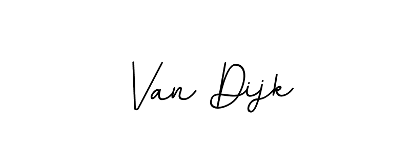 Use a signature maker to create a handwritten signature online. With this signature software, you can design (BallpointsItalic-DORy9) your own signature for name Van Dijk. Van Dijk signature style 11 images and pictures png