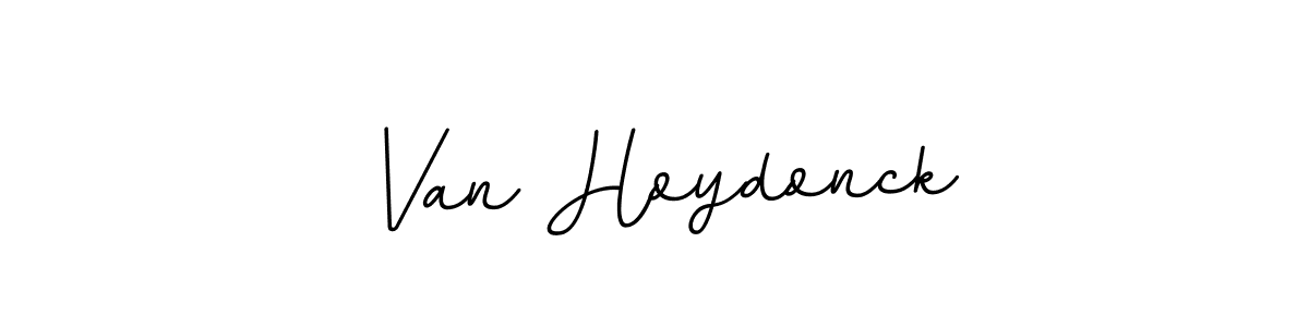 Van Hoydonck stylish signature style. Best Handwritten Sign (BallpointsItalic-DORy9) for my name. Handwritten Signature Collection Ideas for my name Van Hoydonck. Van Hoydonck signature style 11 images and pictures png