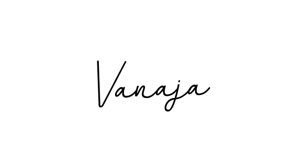 How to make Vanaja signature? BallpointsItalic-DORy9 is a professional autograph style. Create handwritten signature for Vanaja name. Vanaja signature style 11 images and pictures png