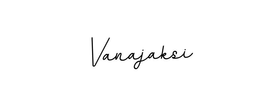 Use a signature maker to create a handwritten signature online. With this signature software, you can design (BallpointsItalic-DORy9) your own signature for name Vanajaksi. Vanajaksi signature style 11 images and pictures png