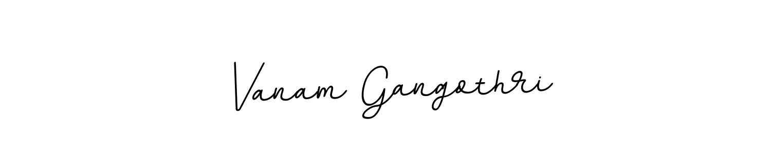How to make Vanam Gangothri signature? BallpointsItalic-DORy9 is a professional autograph style. Create handwritten signature for Vanam Gangothri name. Vanam Gangothri signature style 11 images and pictures png