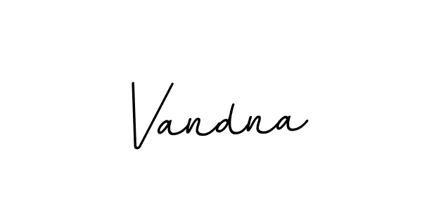 How to make Vandna signature? BallpointsItalic-DORy9 is a professional autograph style. Create handwritten signature for Vandna name. Vandna signature style 11 images and pictures png