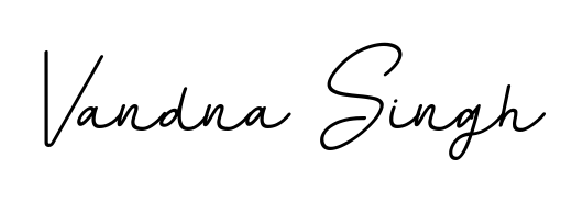 Master the art of signing with Vandna Singh written in fluent BallpointsItalic-DORy9 script. A great template to practice and refine your handwriting. Vandna Singh signature style 11 images and pictures png