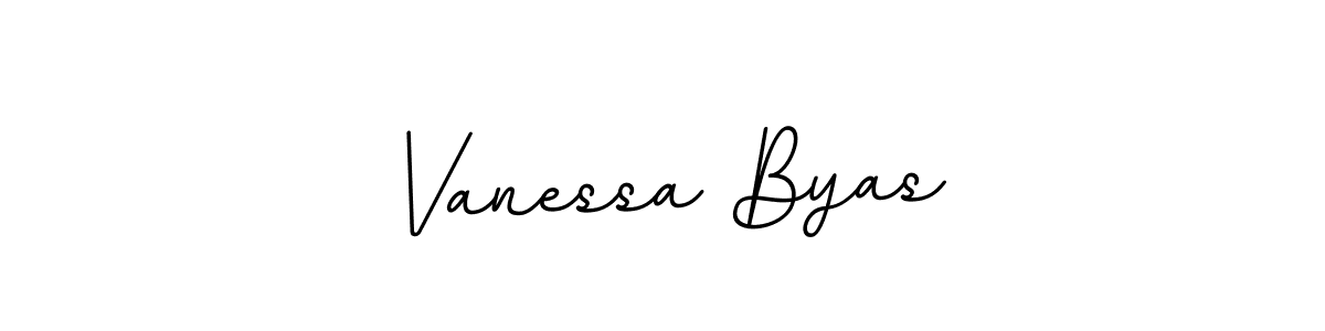 Vanessa Byas stylish signature style. Best Handwritten Sign (BallpointsItalic-DORy9) for my name. Handwritten Signature Collection Ideas for my name Vanessa Byas. Vanessa Byas signature style 11 images and pictures png