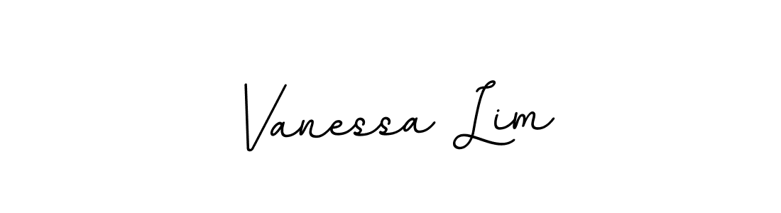 Use a signature maker to create a handwritten signature online. With this signature software, you can design (BallpointsItalic-DORy9) your own signature for name Vanessa Lim. Vanessa Lim signature style 11 images and pictures png
