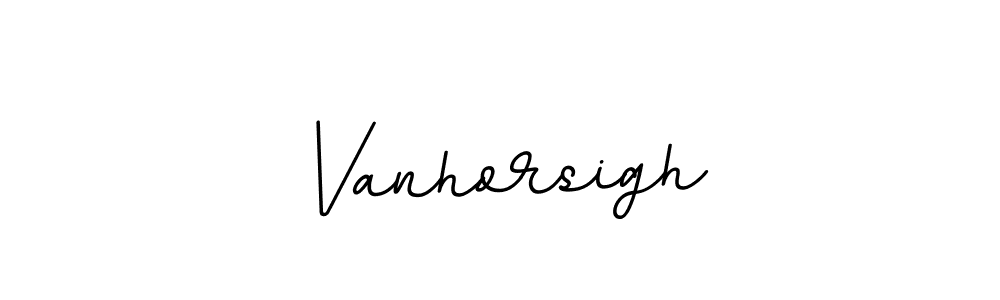 Also we have Vanhorsigh name is the best signature style. Create professional handwritten signature collection using BallpointsItalic-DORy9 autograph style. Vanhorsigh signature style 11 images and pictures png