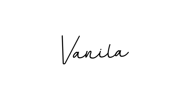 Vanila stylish signature style. Best Handwritten Sign (BallpointsItalic-DORy9) for my name. Handwritten Signature Collection Ideas for my name Vanila. Vanila signature style 11 images and pictures png