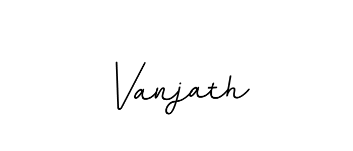 Also we have Vanjath name is the best signature style. Create professional handwritten signature collection using BallpointsItalic-DORy9 autograph style. Vanjath signature style 11 images and pictures png