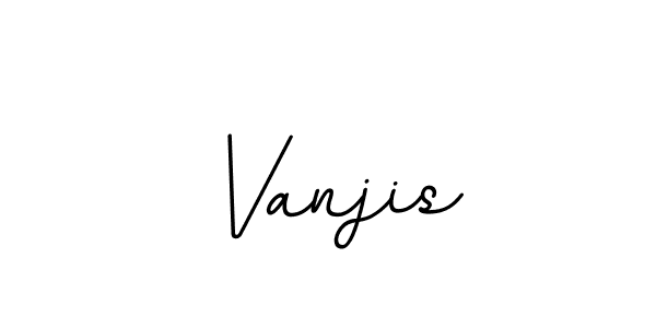 Design your own signature with our free online signature maker. With this signature software, you can create a handwritten (BallpointsItalic-DORy9) signature for name Vanjis. Vanjis signature style 11 images and pictures png