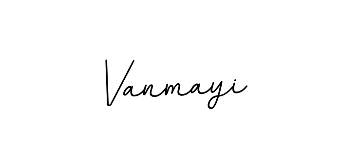 Create a beautiful signature design for name Vanmayi. With this signature (BallpointsItalic-DORy9) fonts, you can make a handwritten signature for free. Vanmayi signature style 11 images and pictures png