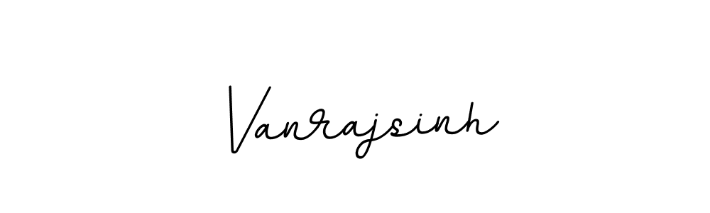 Vanrajsinh stylish signature style. Best Handwritten Sign (BallpointsItalic-DORy9) for my name. Handwritten Signature Collection Ideas for my name Vanrajsinh. Vanrajsinh signature style 11 images and pictures png