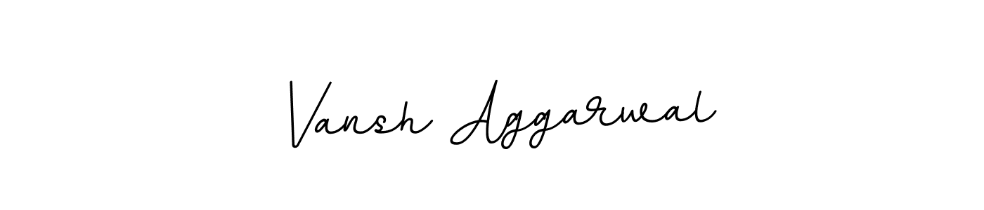 Also we have Vansh Aggarwal name is the best signature style. Create professional handwritten signature collection using BallpointsItalic-DORy9 autograph style. Vansh Aggarwal signature style 11 images and pictures png