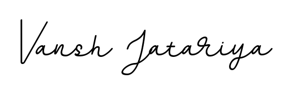 Create a beautiful signature design for name Vansh Jatariya. With this signature (BallpointsItalic-DORy9) fonts, you can make a handwritten signature for free. Vansh Jatariya signature style 11 images and pictures png