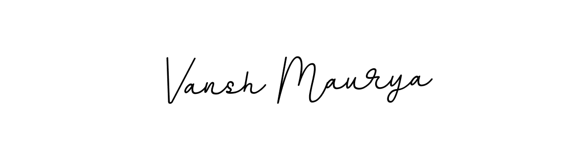 Here are the top 10 professional signature styles for the name Vansh Maurya. These are the best autograph styles you can use for your name. Vansh Maurya signature style 11 images and pictures png