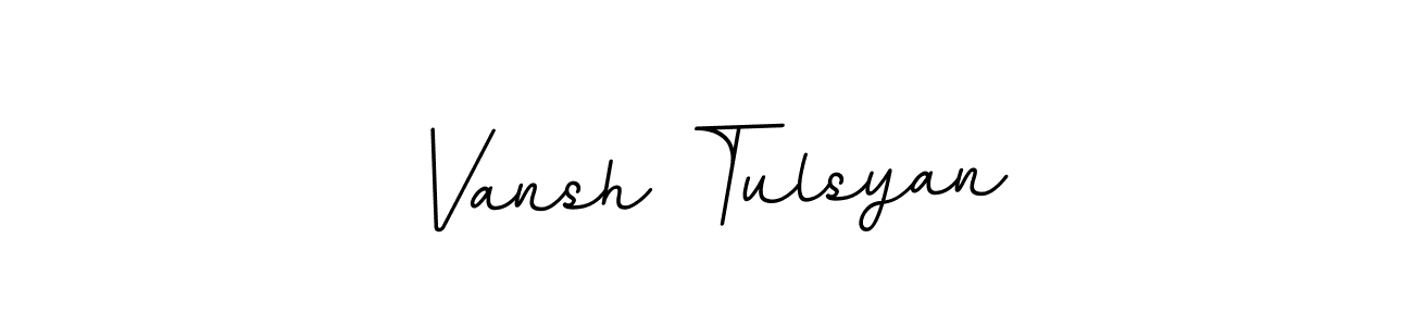 How to make Vansh Tulsyan signature? BallpointsItalic-DORy9 is a professional autograph style. Create handwritten signature for Vansh Tulsyan name. Vansh Tulsyan signature style 11 images and pictures png