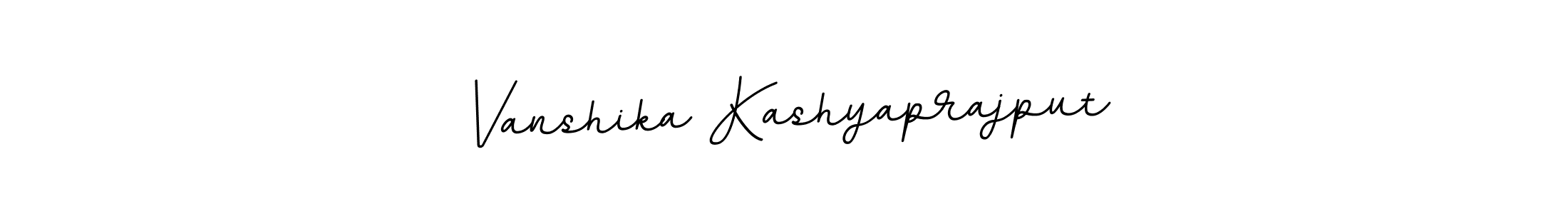 Also we have Vanshika Kashyaprajput name is the best signature style. Create professional handwritten signature collection using BallpointsItalic-DORy9 autograph style. Vanshika Kashyaprajput signature style 11 images and pictures png