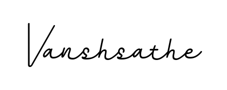 The BallpointsItalic-DORy9 typeface gives name Vanshsathe a refined look. Suitable for certificates, diplomas, and official verification. Vanshsathe signature style 11 images and pictures png
