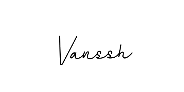 How to make Vanssh signature? BallpointsItalic-DORy9 is a professional autograph style. Create handwritten signature for Vanssh name. Vanssh signature style 11 images and pictures png