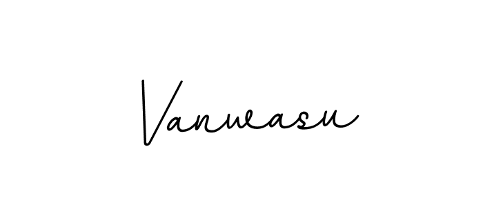 Make a beautiful signature design for name Vanwasu. With this signature (BallpointsItalic-DORy9) style, you can create a handwritten signature for free. Vanwasu signature style 11 images and pictures png