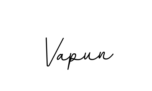 Vapun stylish signature style. Best Handwritten Sign (BallpointsItalic-DORy9) for my name. Handwritten Signature Collection Ideas for my name Vapun. Vapun signature style 11 images and pictures png