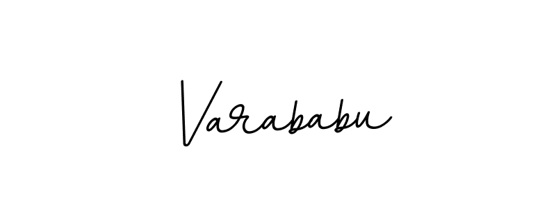 Similarly BallpointsItalic-DORy9 is the best handwritten signature design. Signature creator online .You can use it as an online autograph creator for name Varababu. Varababu signature style 11 images and pictures png