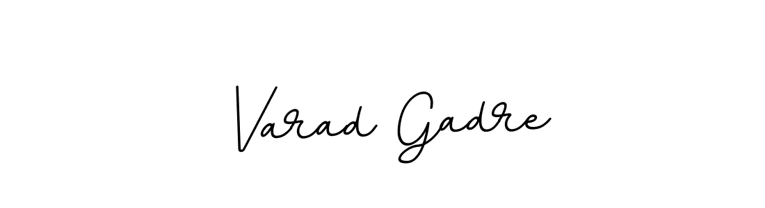 Also we have Varad Gadre name is the best signature style. Create professional handwritten signature collection using BallpointsItalic-DORy9 autograph style. Varad Gadre signature style 11 images and pictures png