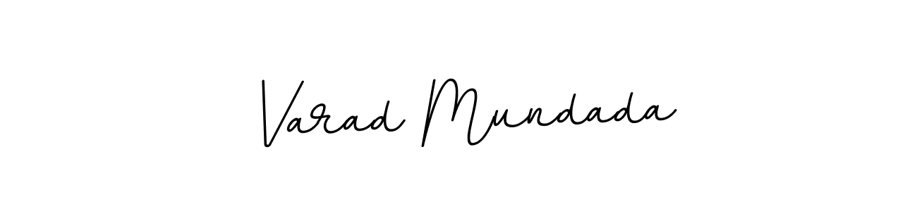 Varad Mundada stylish signature style. Best Handwritten Sign (BallpointsItalic-DORy9) for my name. Handwritten Signature Collection Ideas for my name Varad Mundada. Varad Mundada signature style 11 images and pictures png