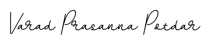 BallpointsItalic-DORy9 is a professional signature style that is perfect for those who want to add a touch of class to their signature. Get Varad Prasanna Potdar name fancy signature for free. Varad Prasanna Potdar signature style 11 images and pictures png