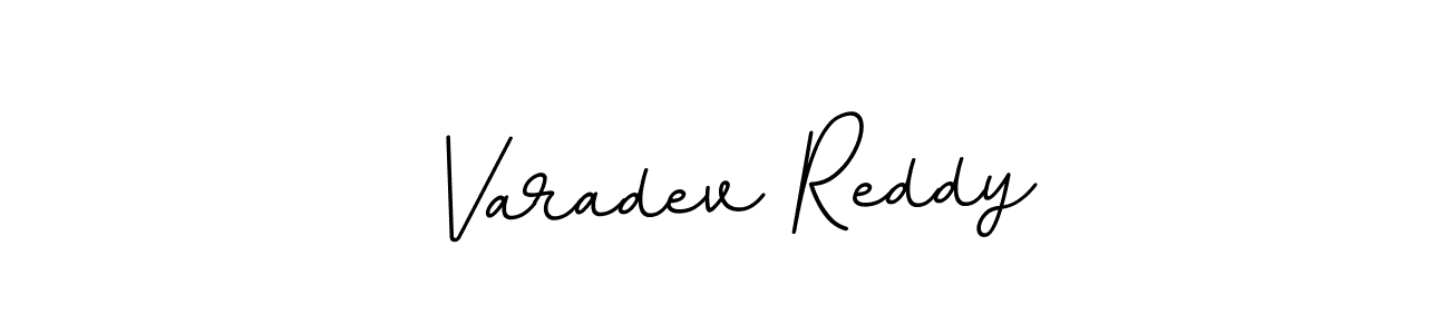 Create a beautiful signature design for name Varadev Reddy. With this signature (BallpointsItalic-DORy9) fonts, you can make a handwritten signature for free. Varadev Reddy signature style 11 images and pictures png