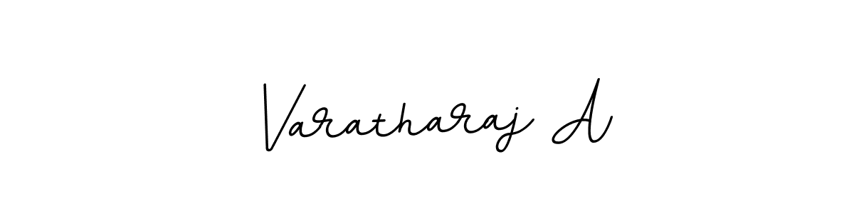 You should practise on your own different ways (BallpointsItalic-DORy9) to write your name (Varatharaj A) in signature. don't let someone else do it for you. Varatharaj A signature style 11 images and pictures png