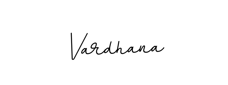 How to make Vardhana name signature. Use BallpointsItalic-DORy9 style for creating short signs online. This is the latest handwritten sign. Vardhana signature style 11 images and pictures png