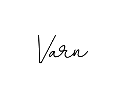 Create a beautiful signature design for name Varn. With this signature (BallpointsItalic-DORy9) fonts, you can make a handwritten signature for free. Varn signature style 11 images and pictures png