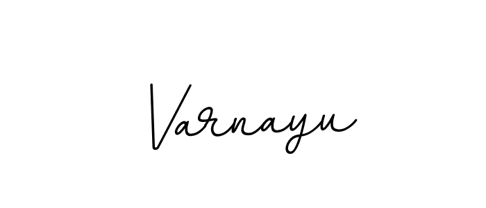 How to Draw Varnayu signature style? BallpointsItalic-DORy9 is a latest design signature styles for name Varnayu. Varnayu signature style 11 images and pictures png
