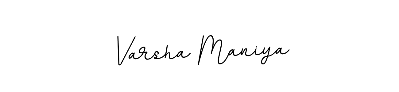 You should practise on your own different ways (BallpointsItalic-DORy9) to write your name (Varsha Maniya) in signature. don't let someone else do it for you. Varsha Maniya signature style 11 images and pictures png