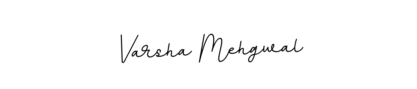 Also we have Varsha Mehgwal name is the best signature style. Create professional handwritten signature collection using BallpointsItalic-DORy9 autograph style. Varsha Mehgwal signature style 11 images and pictures png