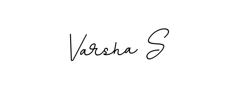 Make a beautiful signature design for name Varsha S. Use this online signature maker to create a handwritten signature for free. Varsha S signature style 11 images and pictures png