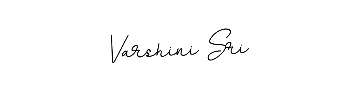 Make a beautiful signature design for name Varshini Sri. With this signature (BallpointsItalic-DORy9) style, you can create a handwritten signature for free. Varshini Sri signature style 11 images and pictures png