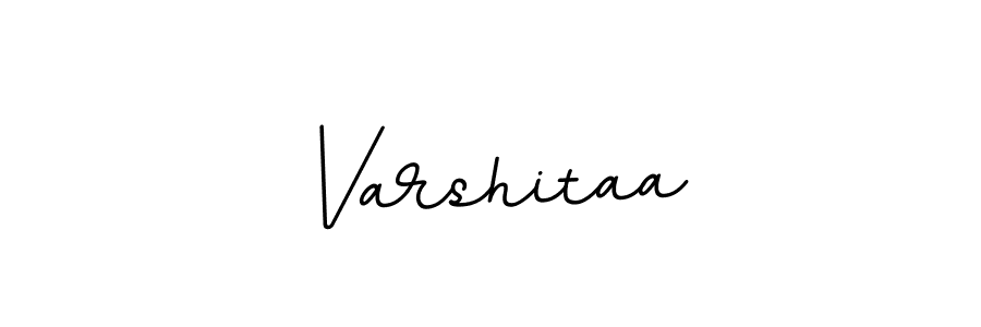You should practise on your own different ways (BallpointsItalic-DORy9) to write your name (Varshitaa) in signature. don't let someone else do it for you. Varshitaa signature style 11 images and pictures png