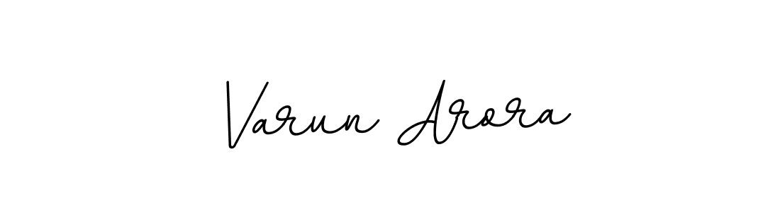 Varun Arora stylish signature style. Best Handwritten Sign (BallpointsItalic-DORy9) for my name. Handwritten Signature Collection Ideas for my name Varun Arora. Varun Arora signature style 11 images and pictures png