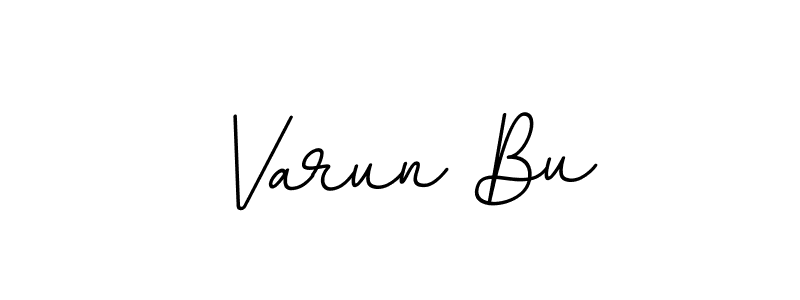 It looks lik you need a new signature style for name Varun Bu. Design unique handwritten (BallpointsItalic-DORy9) signature with our free signature maker in just a few clicks. Varun Bu signature style 11 images and pictures png
